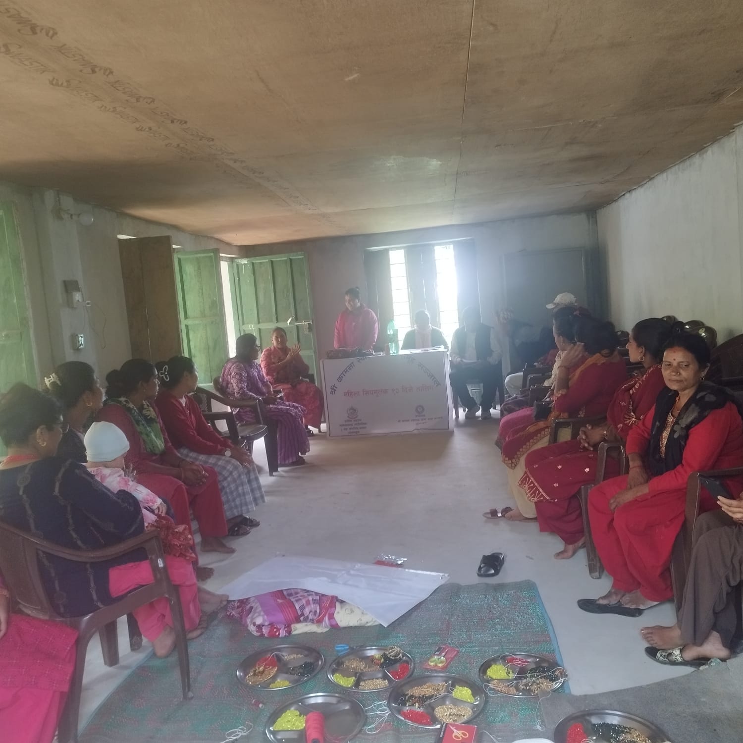 महिला सिपमुलक तालिम (पोते तथा माला उन्ने कार्यक्रम)