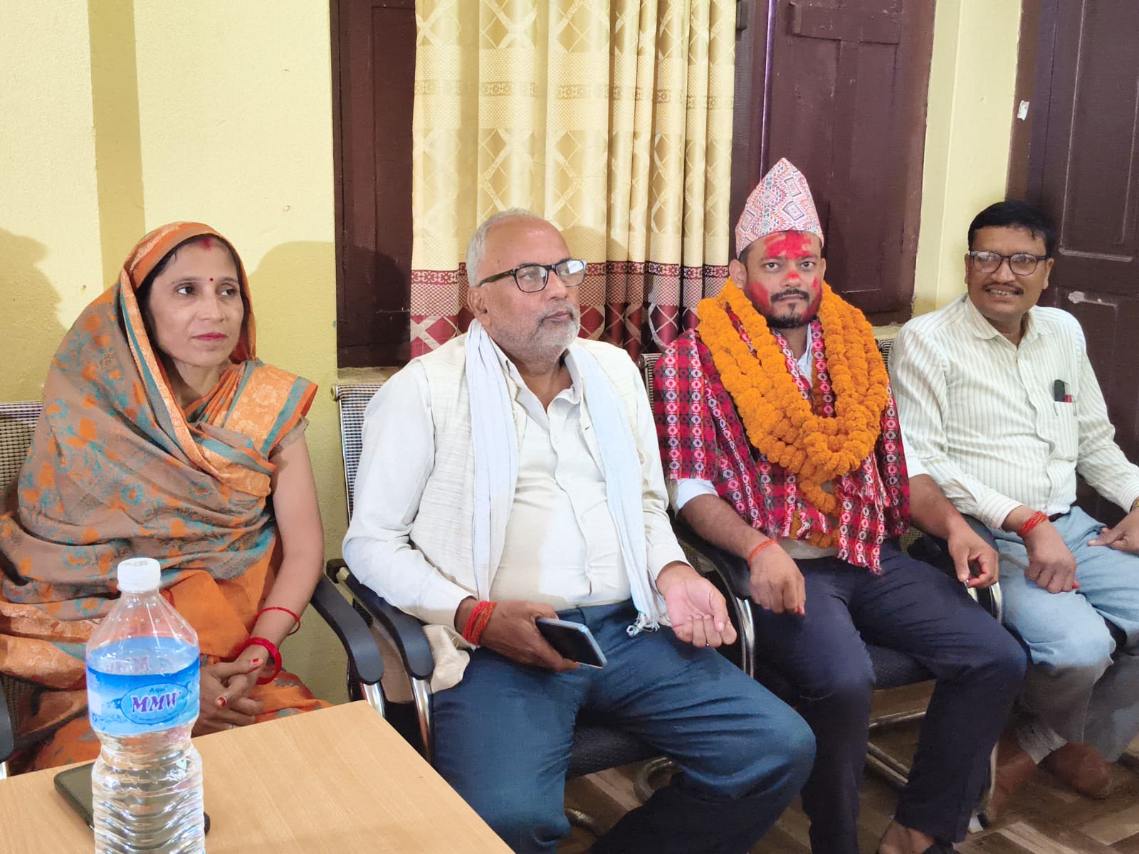 नव आगन्तुक प्रमुख प्रशासकीय अधिकृत श्री नरेन्द्र यादव सरको स्वागत कार्यक्रम