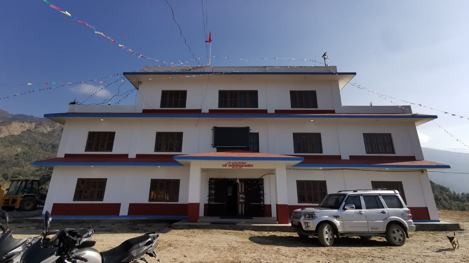 Ruby Valley Rural Municipality Executive Office Building placed at Borang.