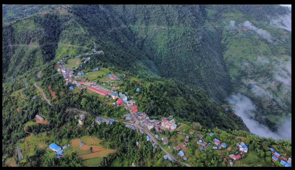 मानेभन्ज्याङ गाउँपालिकाको केन्द्र मानेभन्ज्याङ बजार क्षेत्र