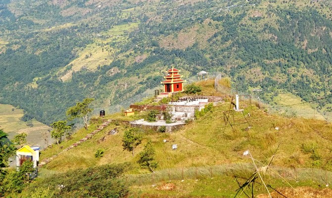 Bathale Danda Temple Gangajamuna-7, Budhathum