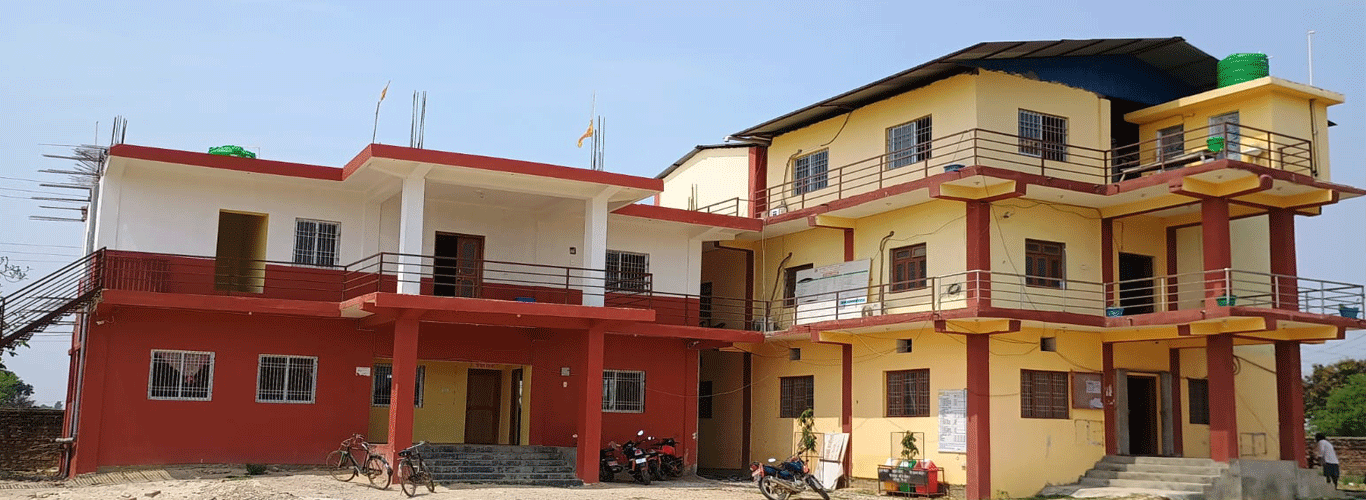 नवराजपुर गाउँपालिकाको प्रशासनिक भवन