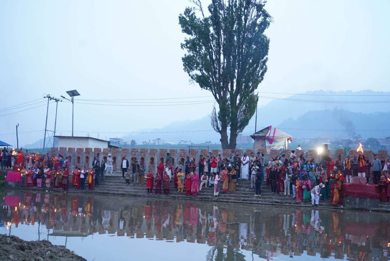sankhamul mokshya dham situated at Thaha-3
