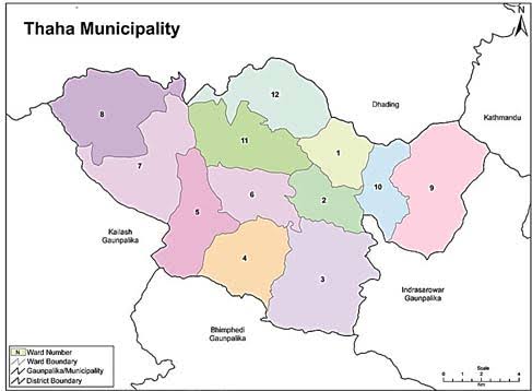 Ward map