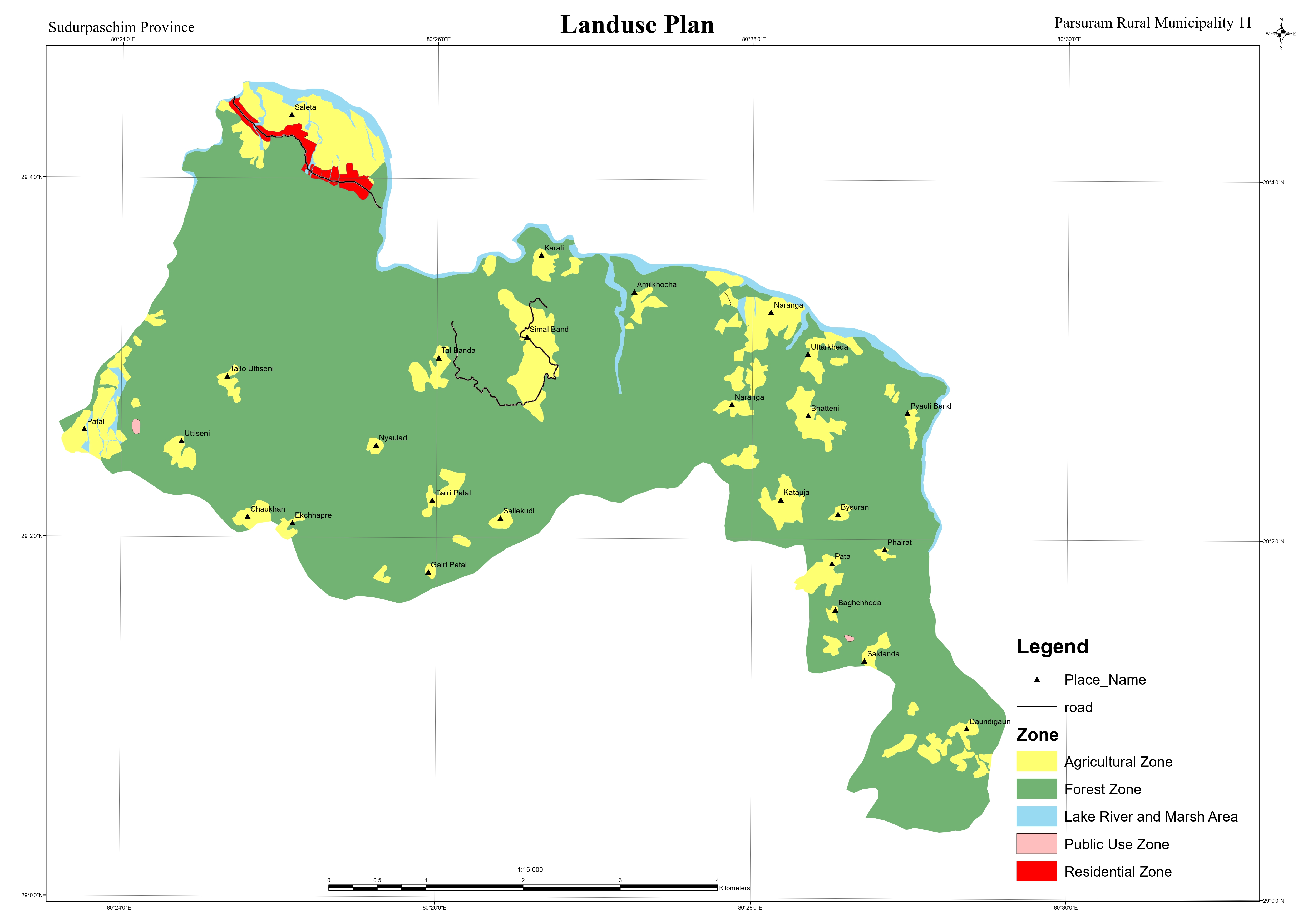 Ward map