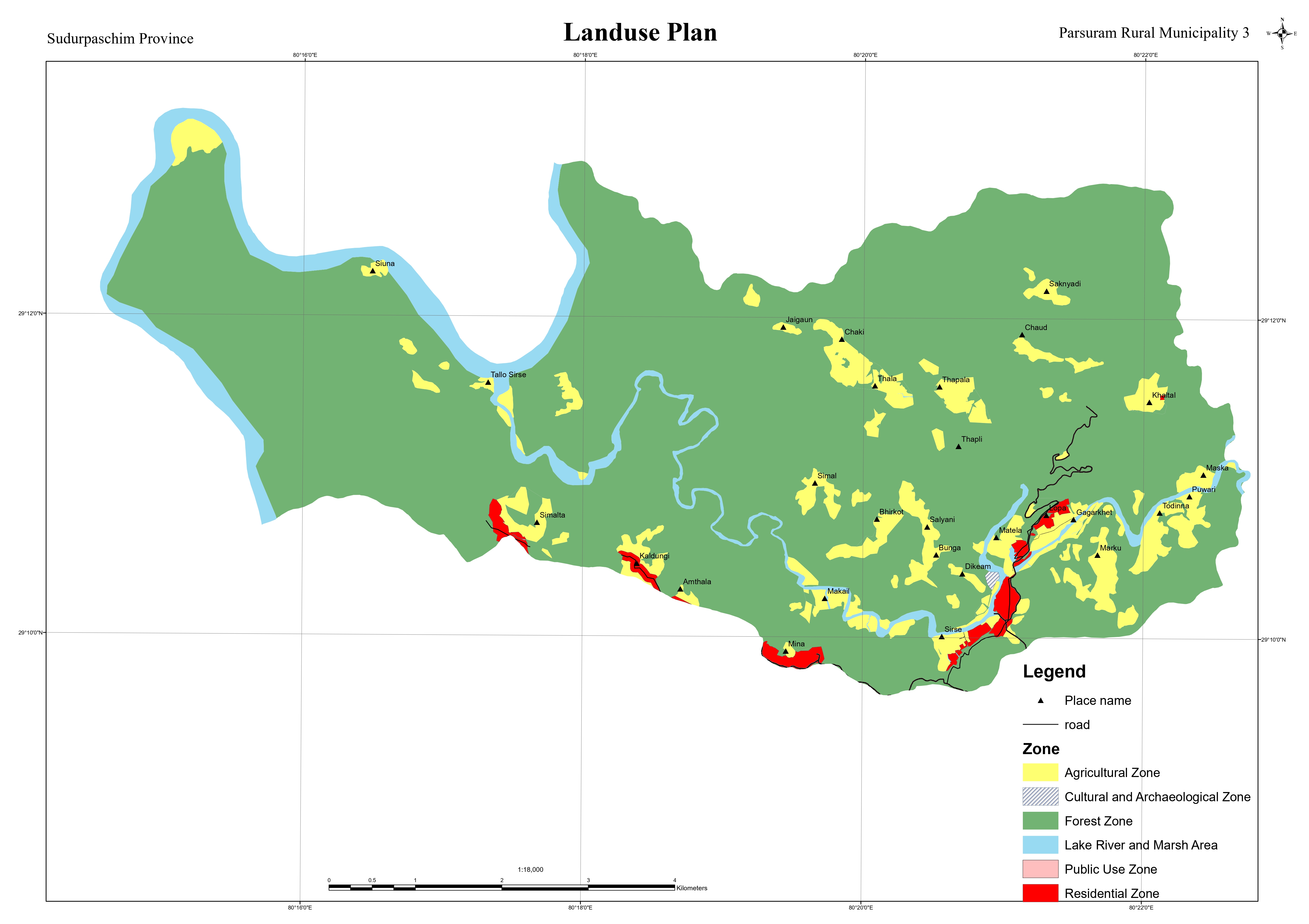 Ward map