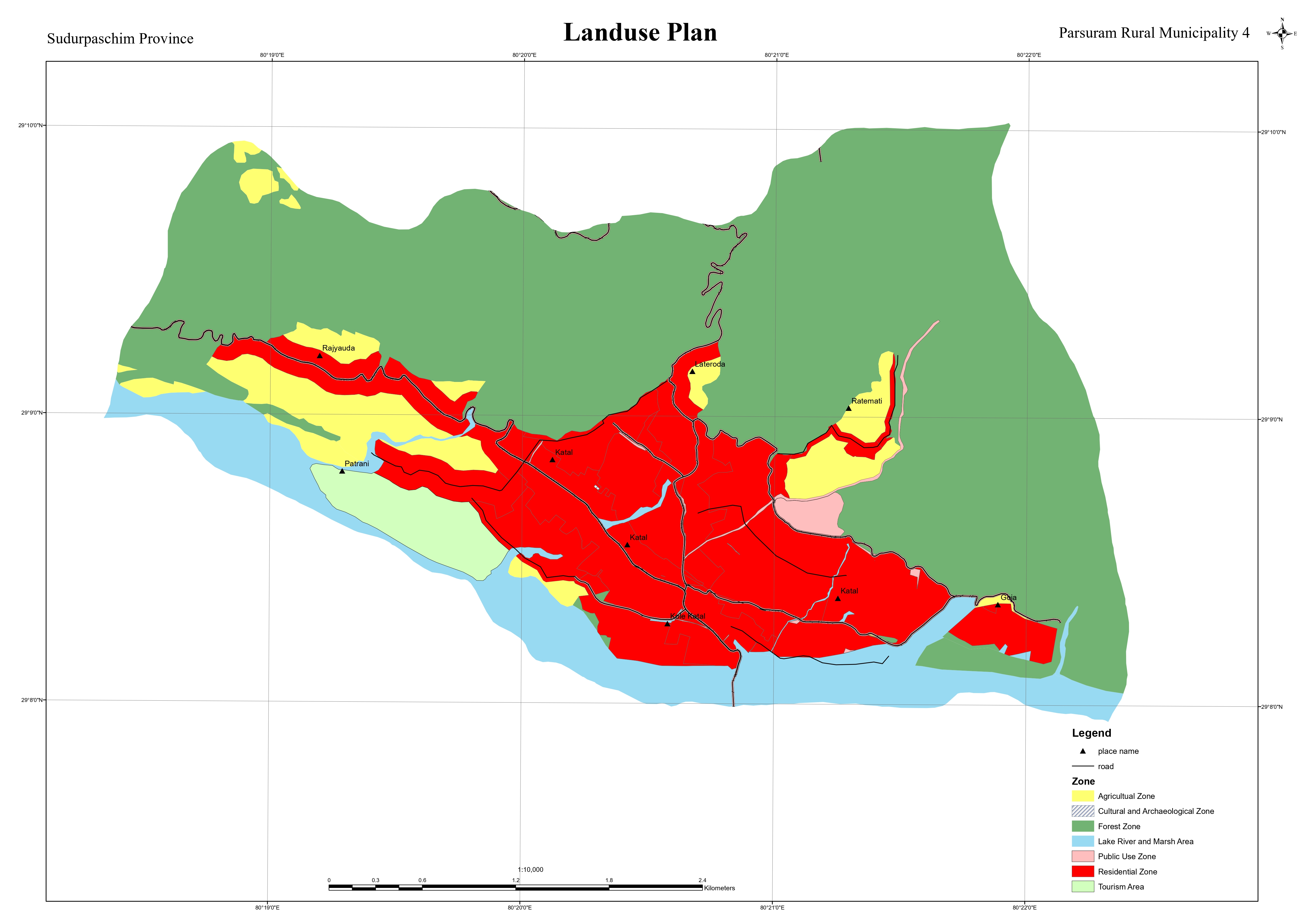 Ward map