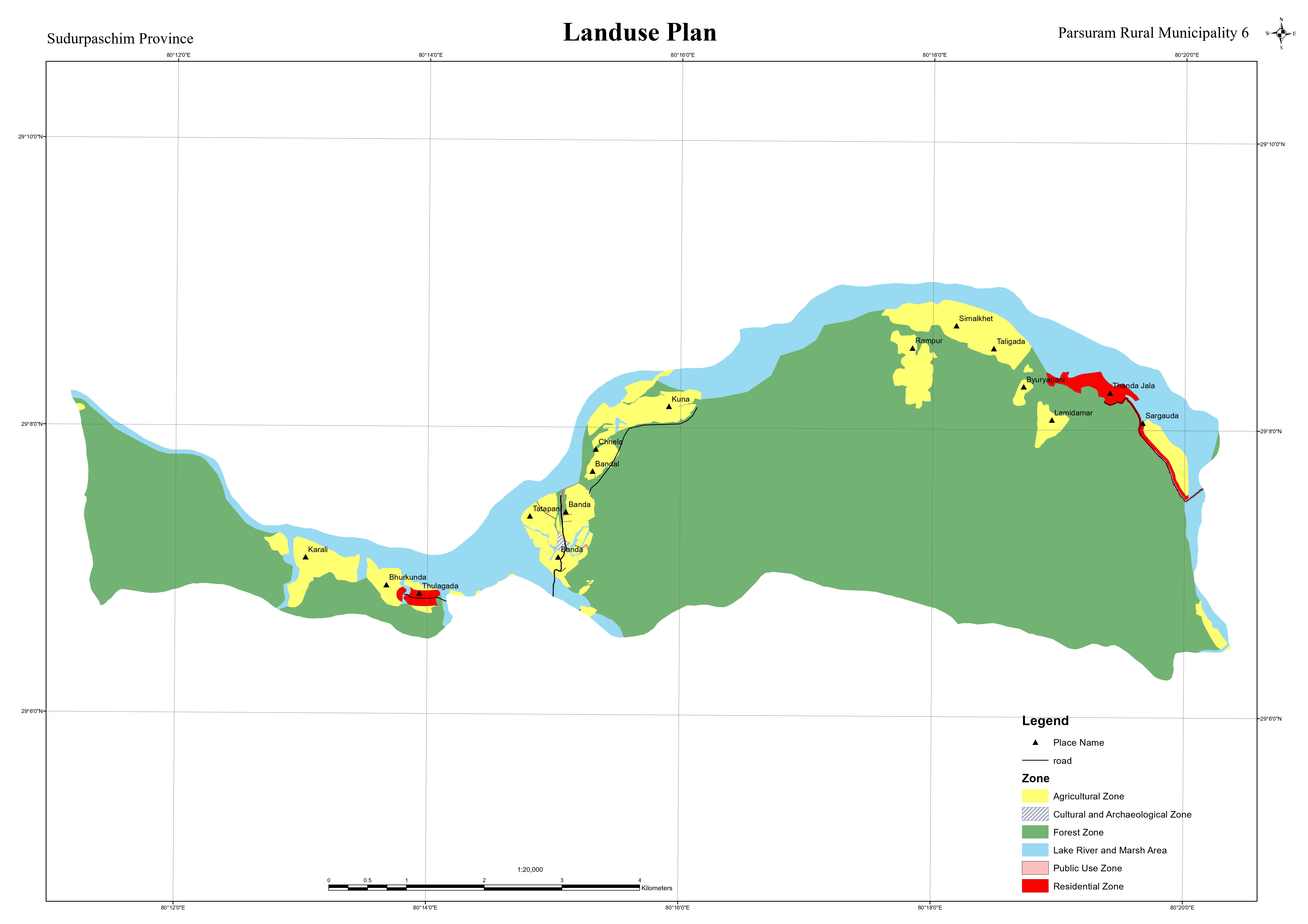Ward map