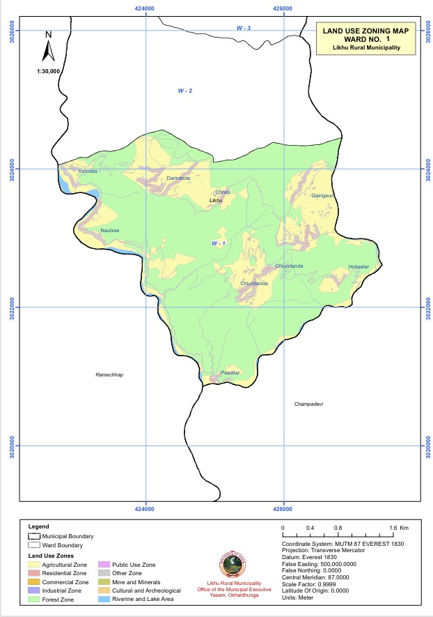 Ward map