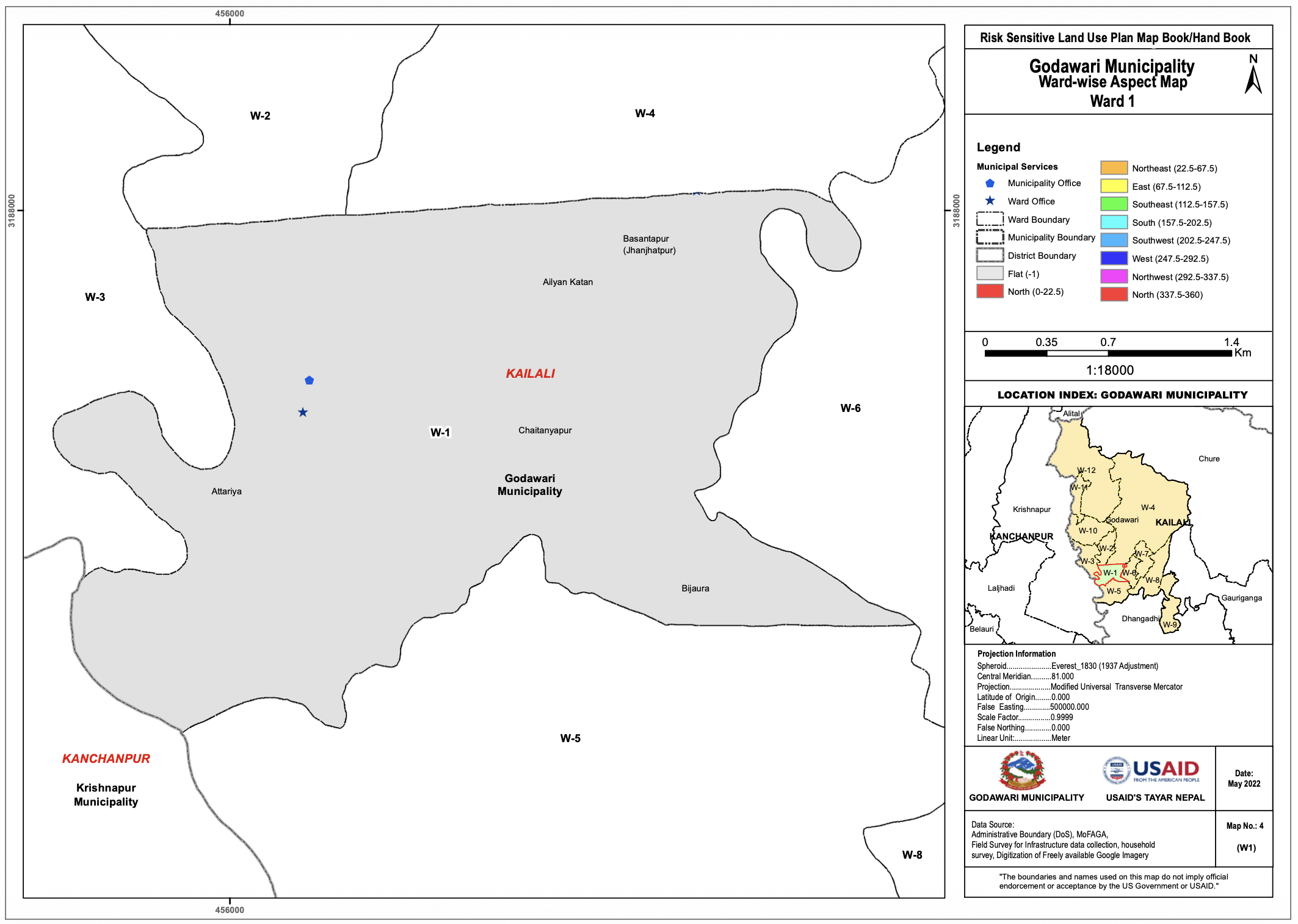 Ward map