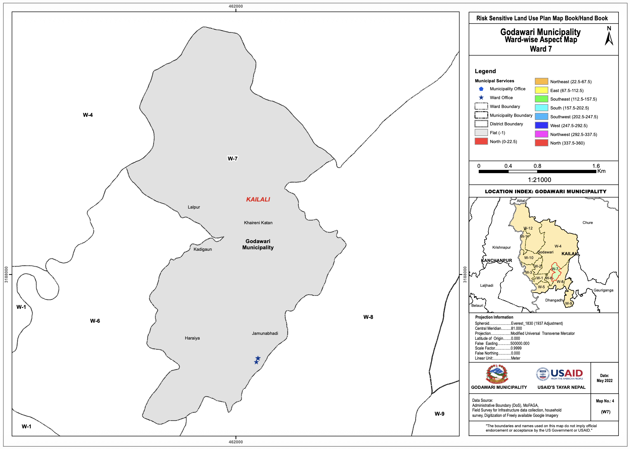 Ward map
