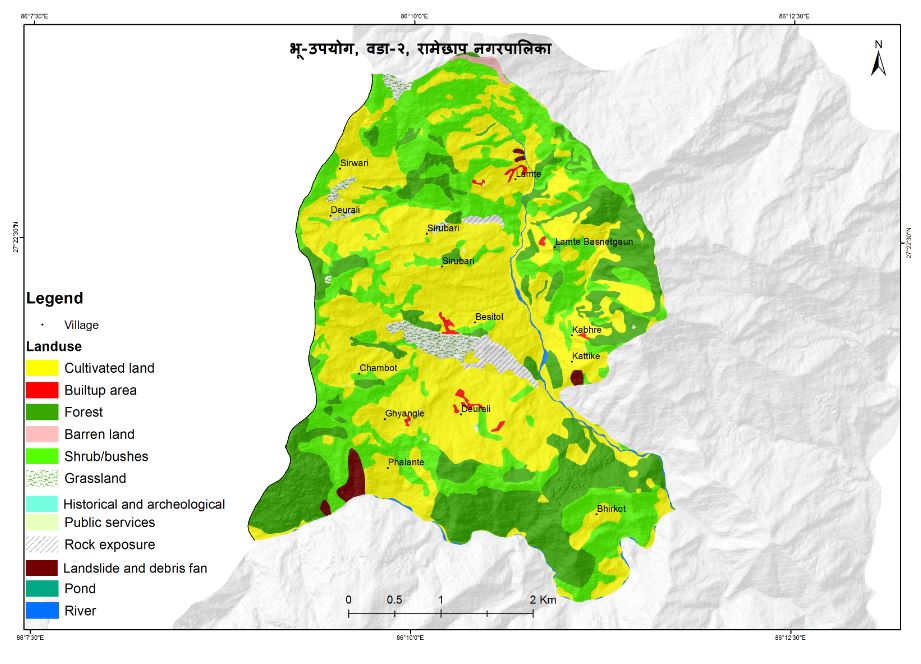 Ward map