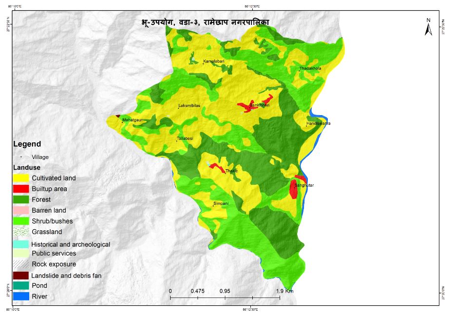 Ward map