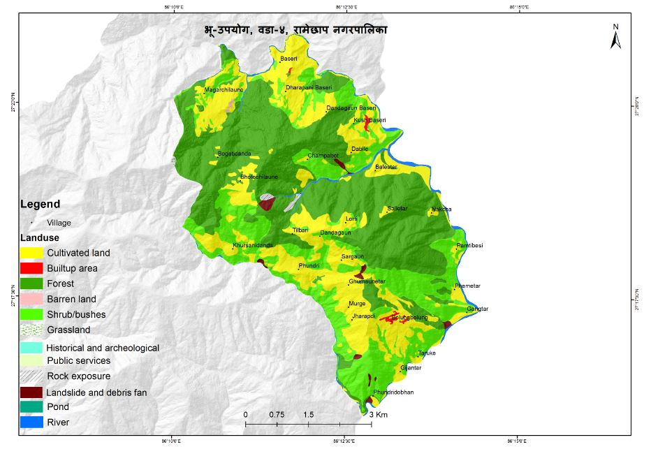 Ward map