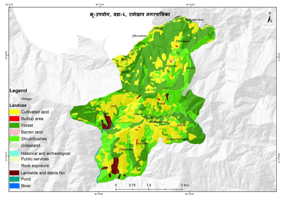 Ward map