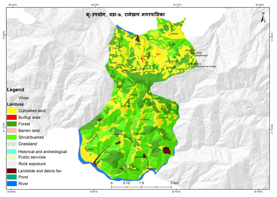 Ward map